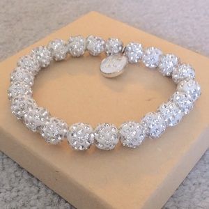 Sparkly White Bracelet